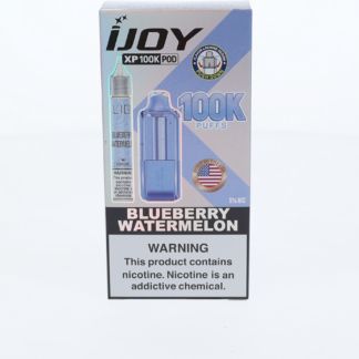 iJoy XP100K Pod Disposable + 15mL (LIQ Salt) blueberry watermelon packaging