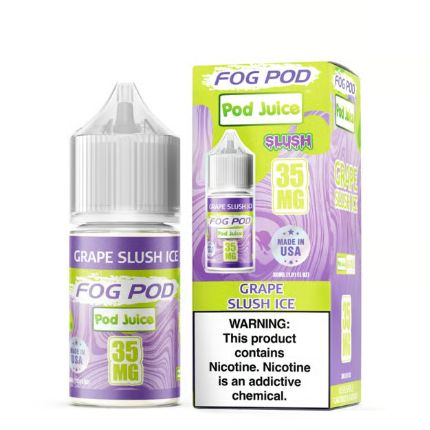 Grape Slush Ice Pod Juice x Fog Pod Salts 30mL thumbnail