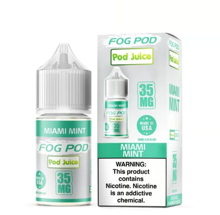 Miami Mint Pod Juice x Fog Pod Salts 30mL thumbnail