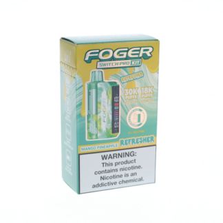 Foger Switch Pro 30K Disposable Mango Pineapple Refresher with packaging