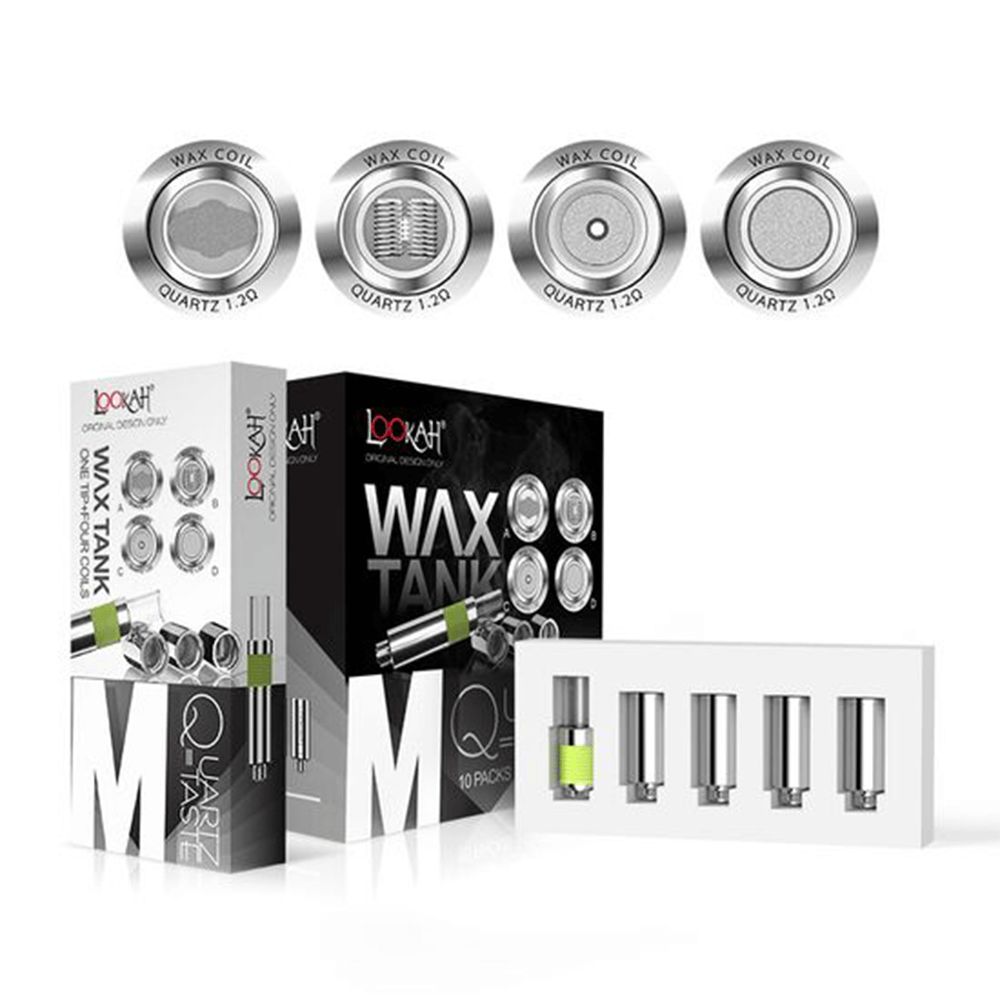 Lookah 510 Thread Wax Cart – 4-Pack Type M with packaging