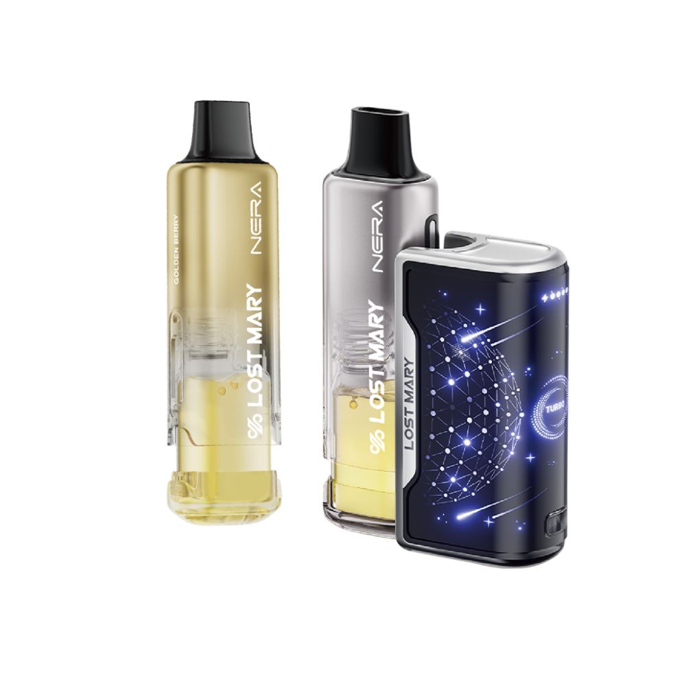 Lost Mary Nera Fullview Kit 70K Disposable Golden Berry + Scary Berry