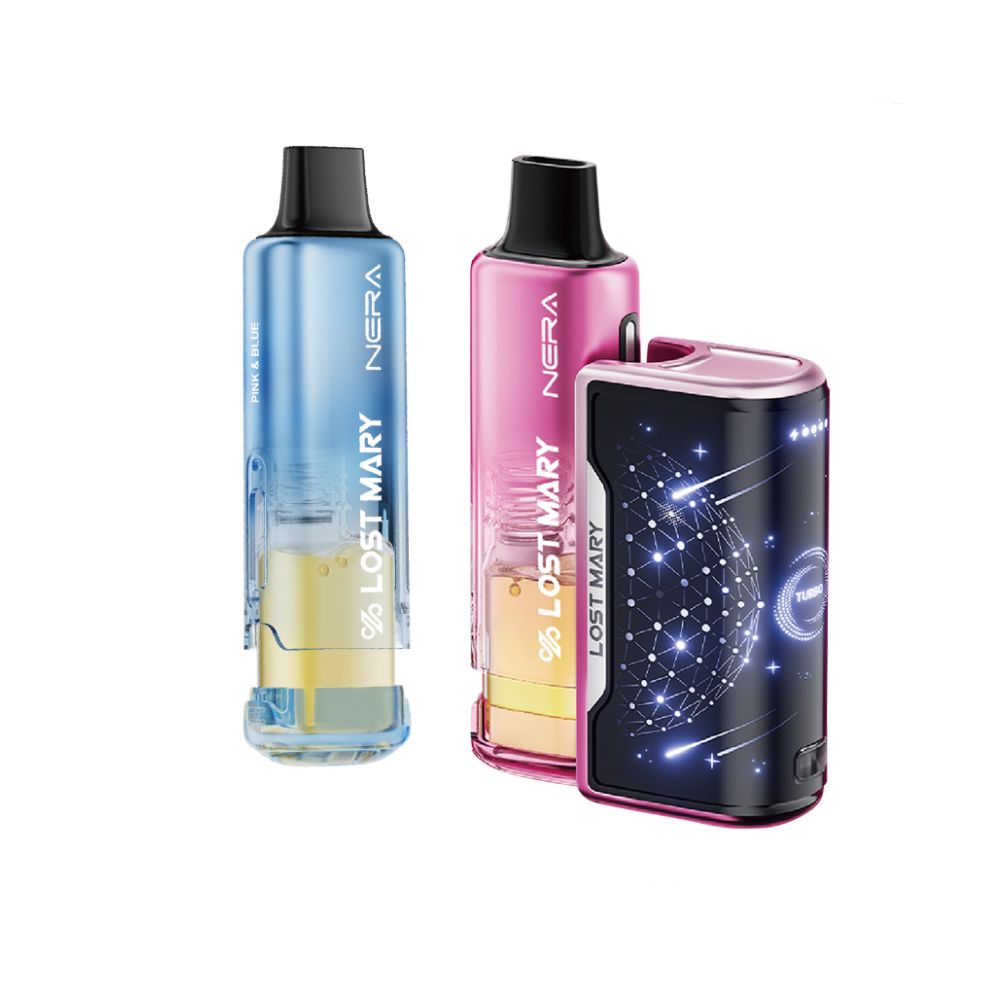 Lost Mary Nera Fullview Kit 70K Disposable Pink & Blue + Pink Lemonade