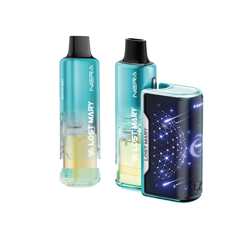 Lost Mary Nera Fullview Kit 70K Disposable Winter Mint + Miami Mint