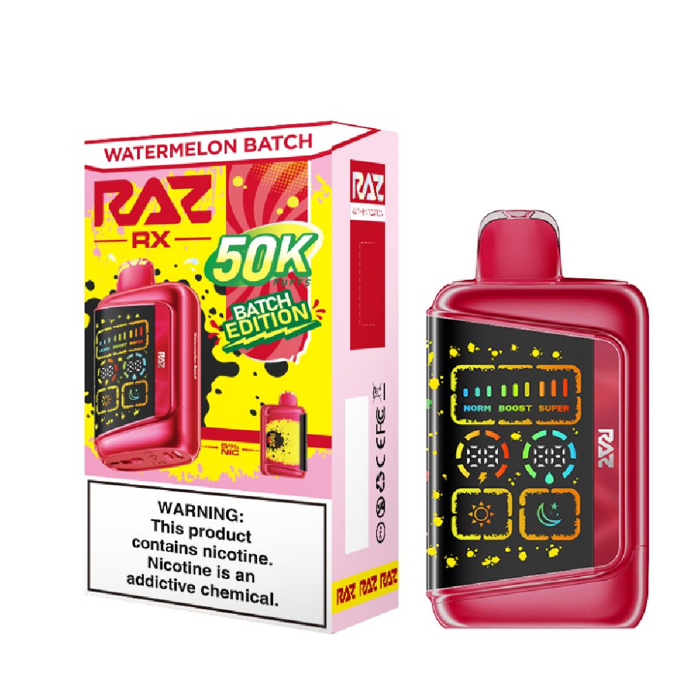 RAZ RX 50K Dew Edt. Disposable Watermelon Batch