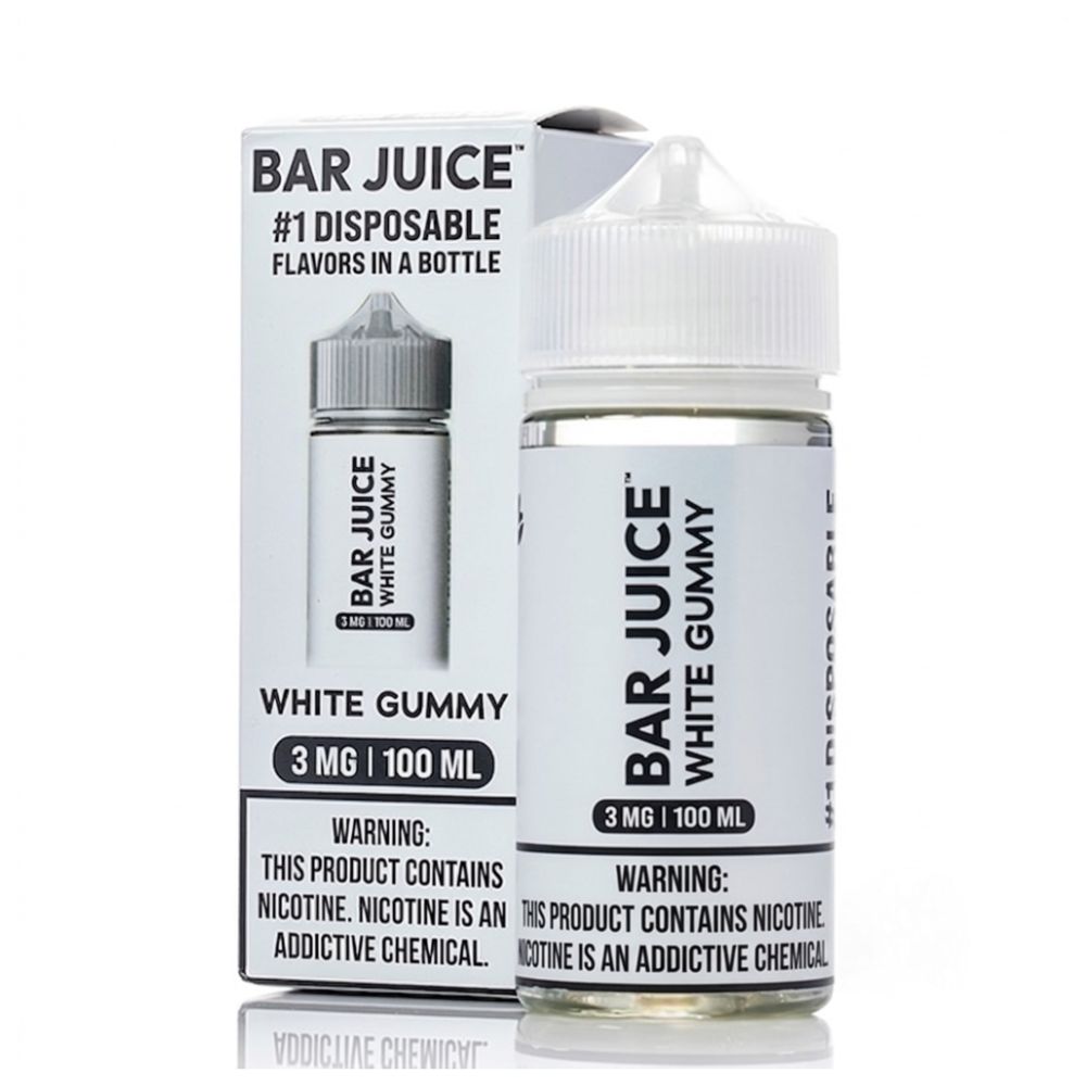 White Gummy Bar Juice BJ30000 100mL thumbnail