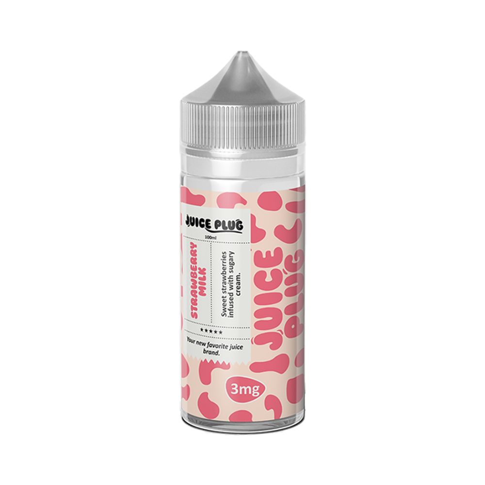 Strawberry Milk Juice Plug 100mL thumbnail