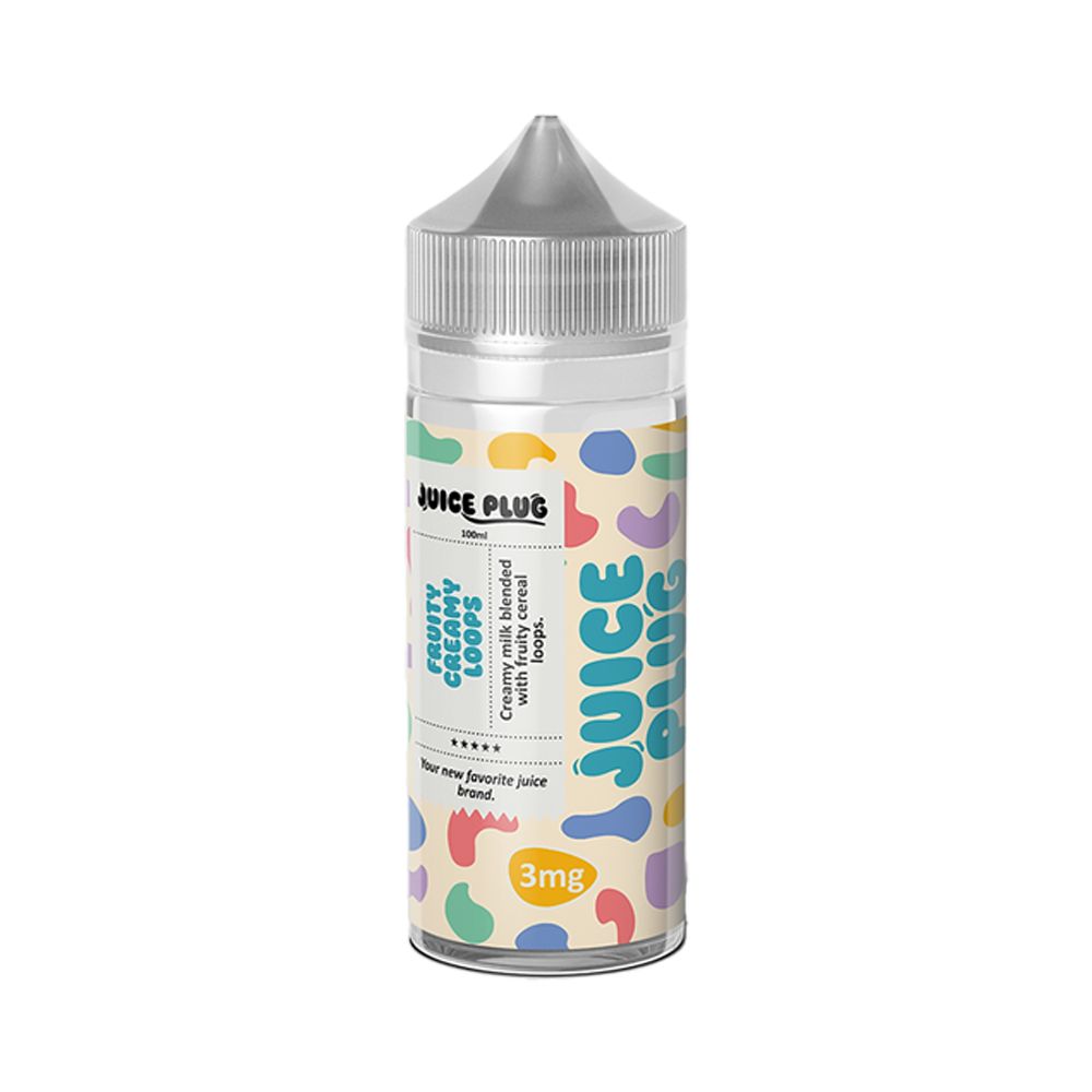 Fruity Creamy Loops Juice Plug 100mL thumbnail