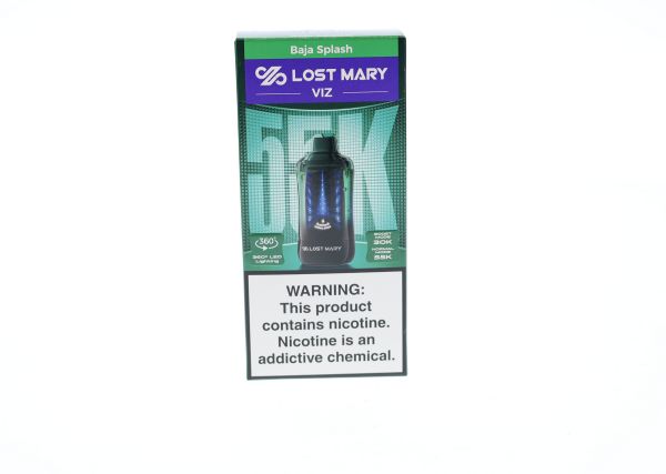 Lost Mary VIZ 55K Disposable Baja Splash with packaging