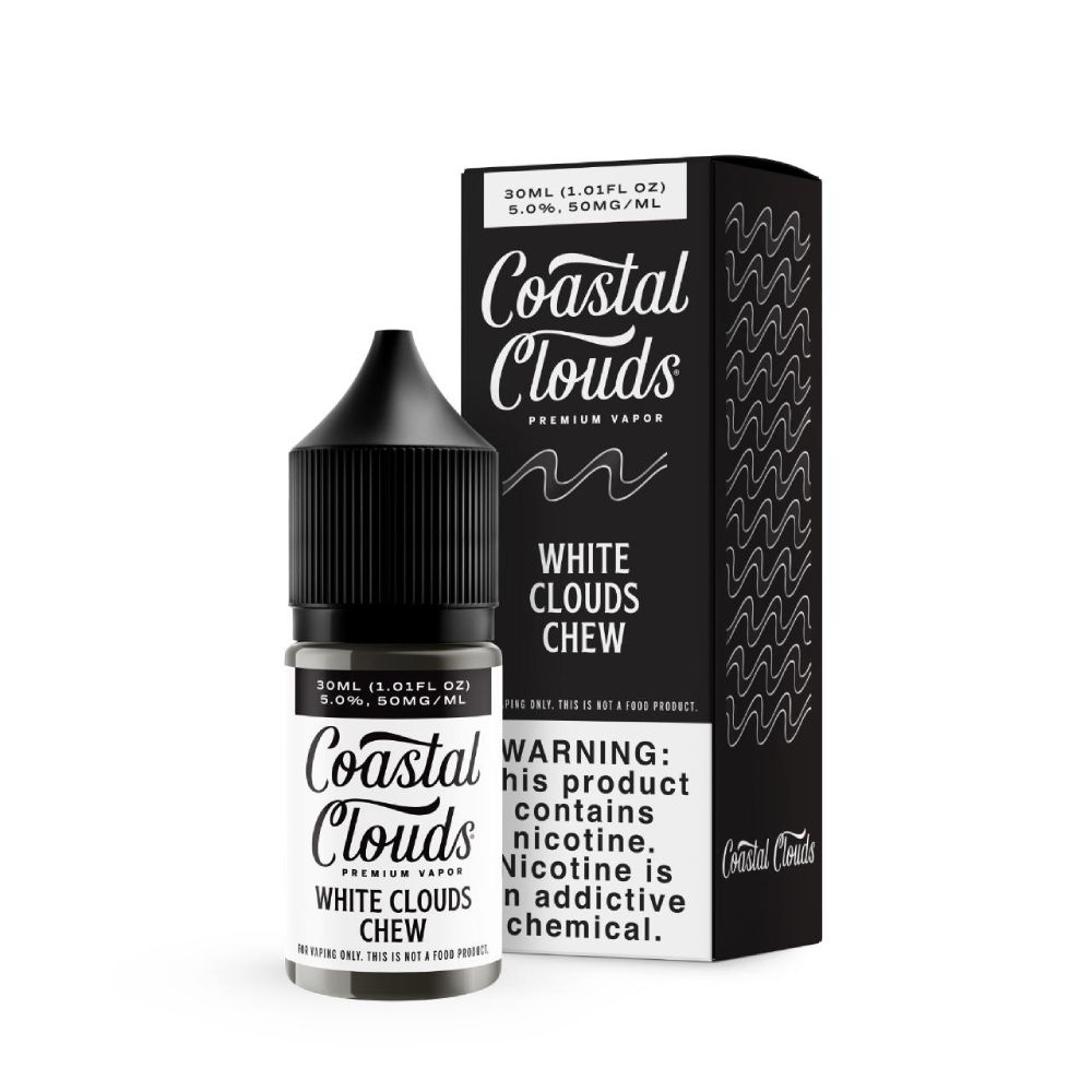 White Clouds Chew Coastal Clouds Salts 30mL 50mg with packaging