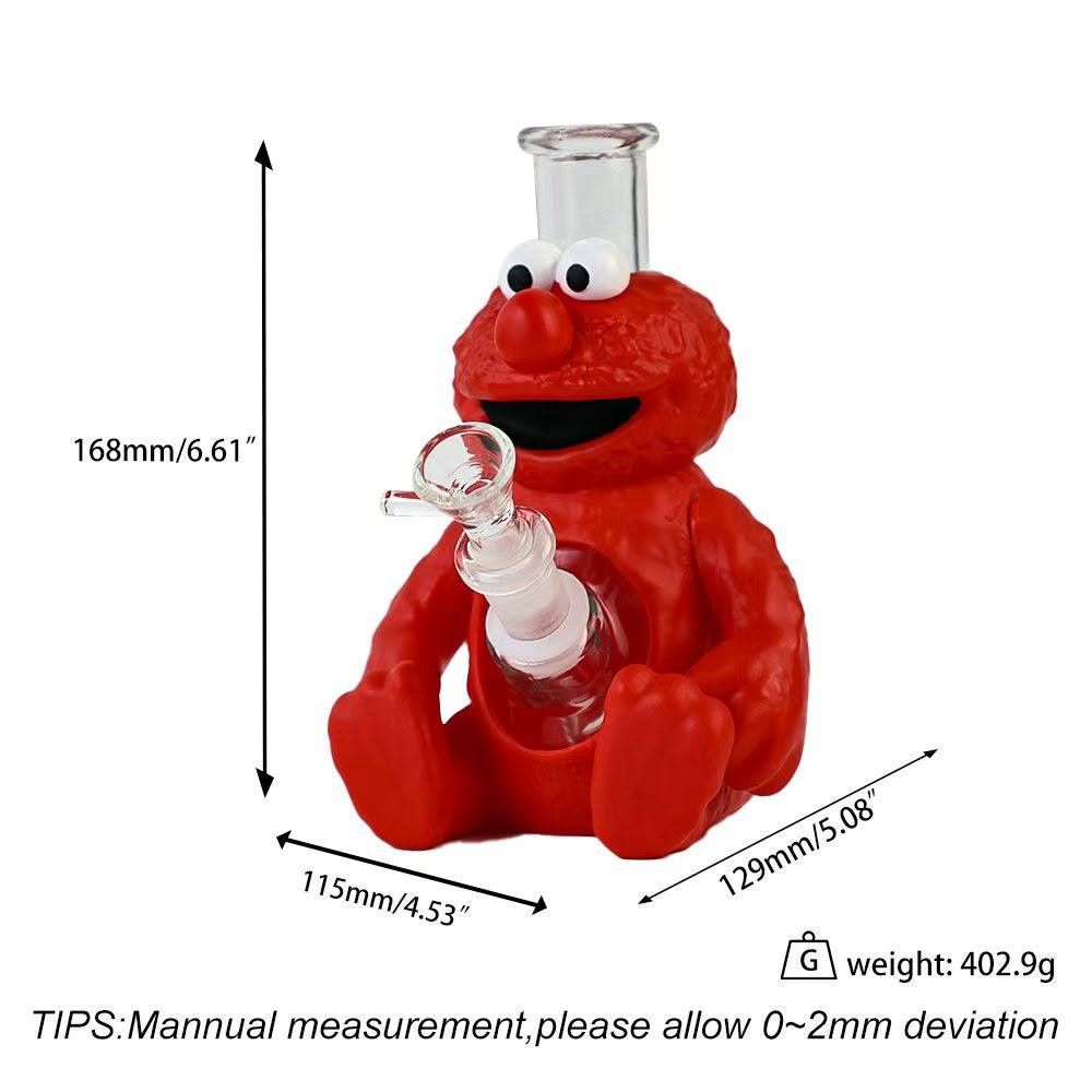 H668 7" Red Cartoon