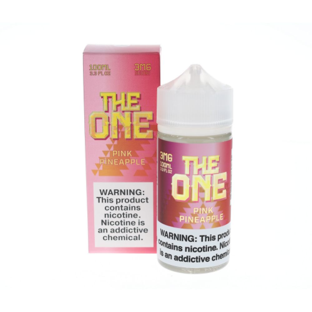 Pink Pineapple Beard The One 100mL 3mg with packaging
