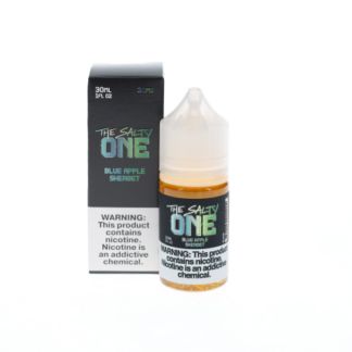 Blue Apple Sherbert Beard The Salty One Salts 30mL 30mg with packaging