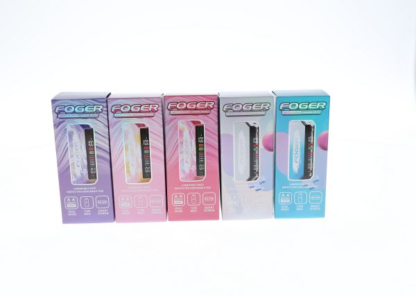Foger Switch Pro (Battery Only) group photo with packaging