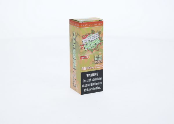 Pear Green Apple Peach Nomenon Salts 30mL 25mg with packaging