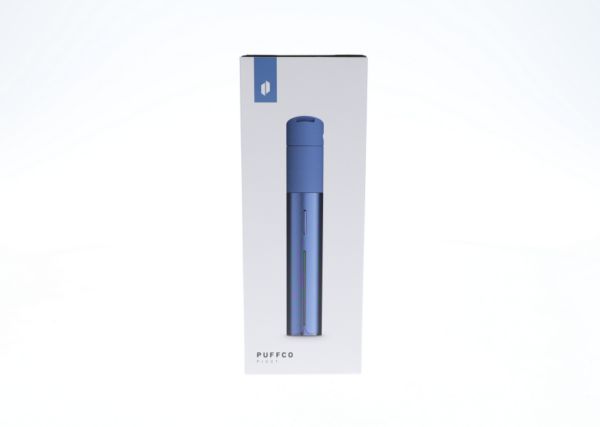 Puffco Pivot Vaporizer Kit Sapphire (Limited Edition) with packaging