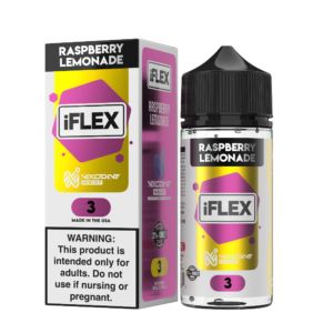 Raspberry Lemonade Juice Head iFlex Nixodine 100mL 3mg with packaging