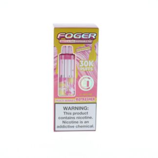 Foger Switch Pro Replacement Pods Peach Berries Refresher with packaging