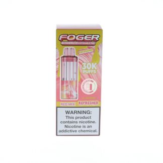 Foger Switch Pro Replacement Pods Red Mix Refresher with packaging
