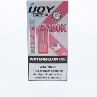 iJoy XP100K Pod Disposable + 15mL (LIQ Salt) watermelon ice packaging