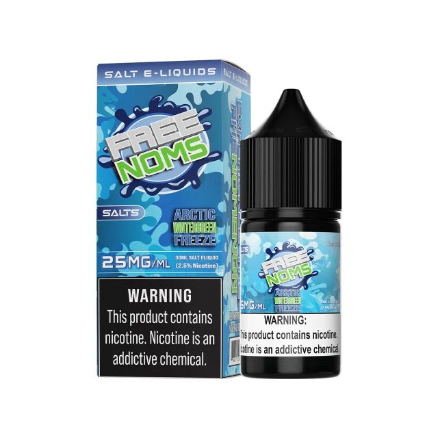 Nomenon Salts 30mL Arctic Wintergreen 25mg with packaging