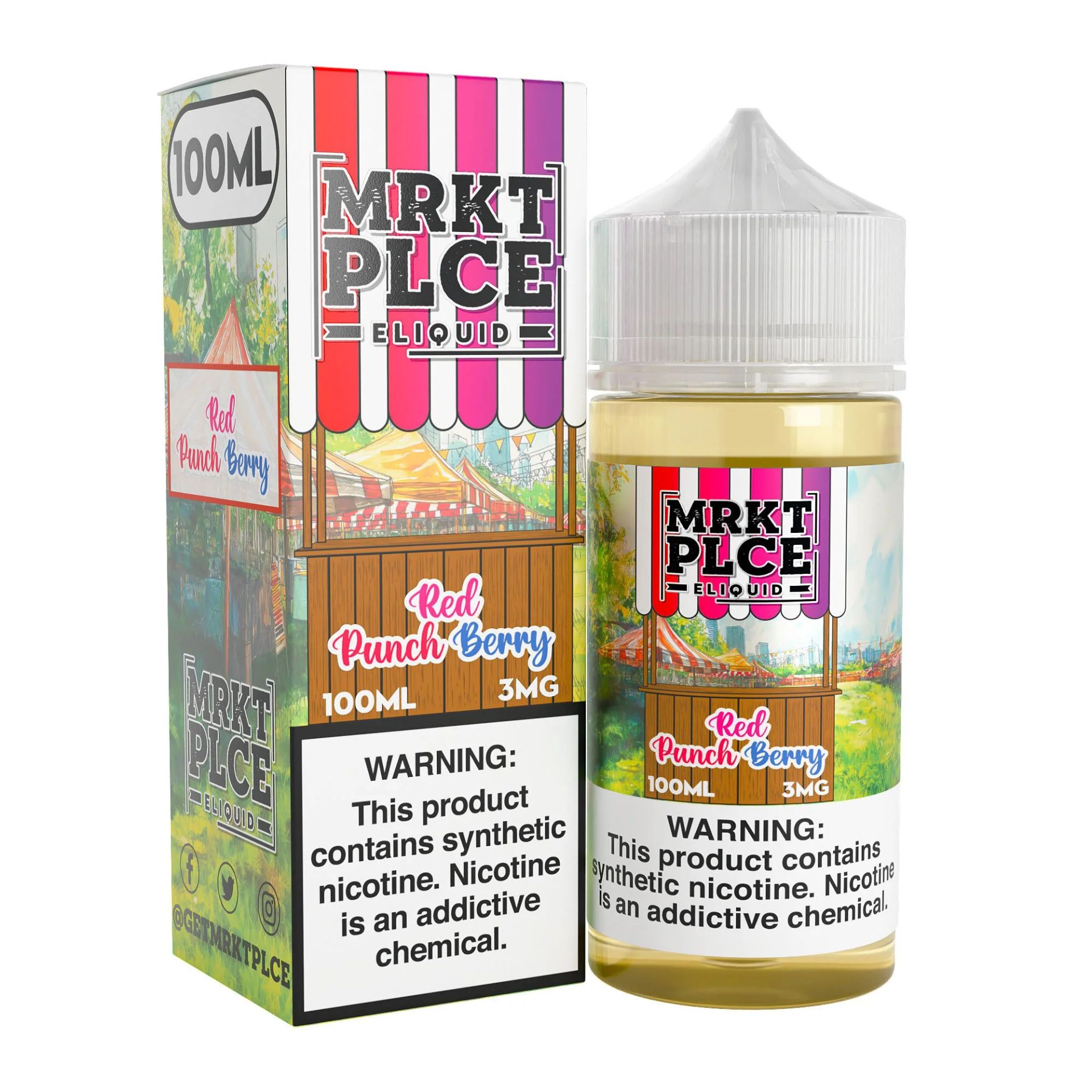 THE STND - Red Punch Berry MRKT PLCE 100mL thumbnail