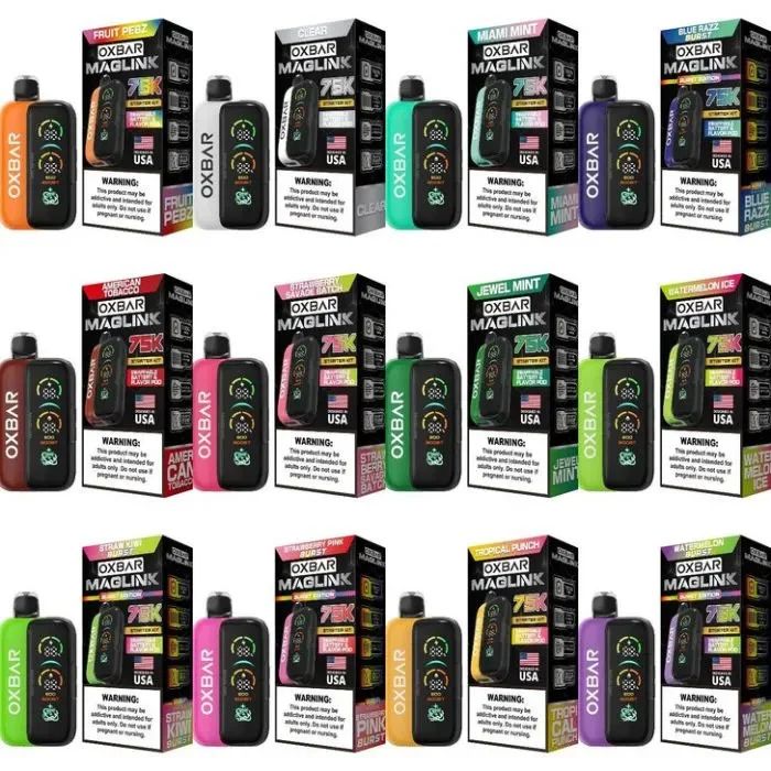 Oxbar Maglink Starter Kit Nixodine 75K Disposable thumbnail
