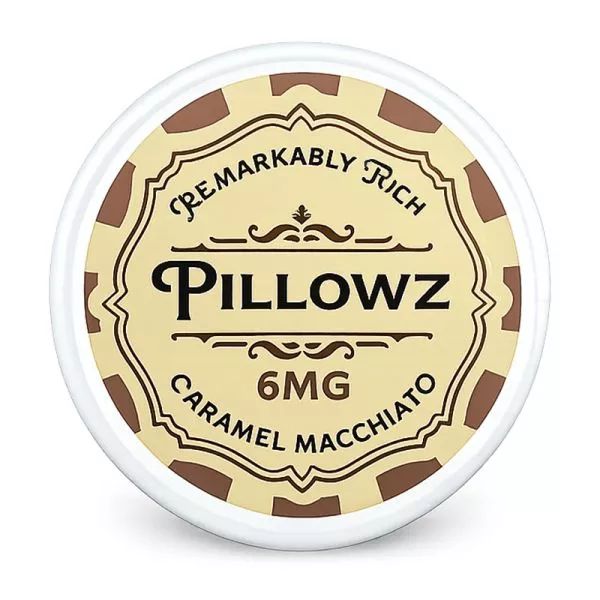 Pillowz TFN Nicotine Pouches Caramel Macchiato 6mg