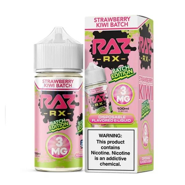 Strawberry Kiwi Batch Pod Juice x Raz Batch Edition 100mL