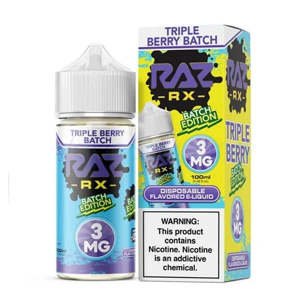 Triple Berry Batch Pod Juice x Raz Batch Edition 100mL