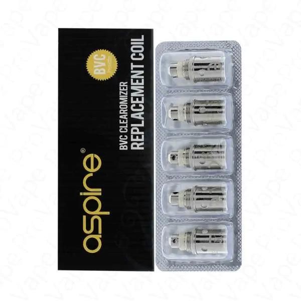 Aspire Clearomizer BVC Replacement Coils (5-Pack) thumbnail