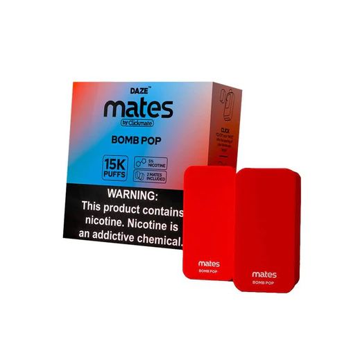 7Daze ClickMates 15K Disposable Prefilled Pod Bomb Pop with Packaging