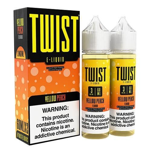 Yellow Peach Twist ELiquids 120mL thumbnail