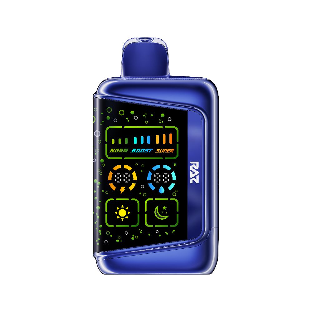 RAZ RX  50K Dew Edt. Disposable Code Blue (Blue Razz Dew)