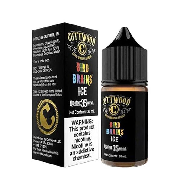 Bird Brains On Ice Cuttwood Salts 30mL thumbnail