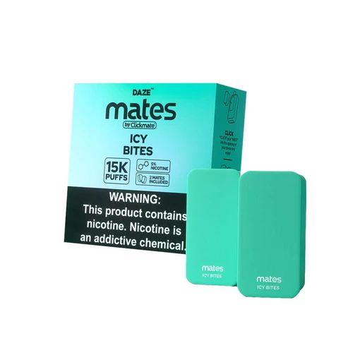 7Daze ClickMates 15K Disposable Prefilled Pod Icy Bites with Packaging