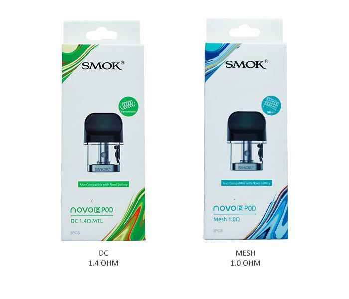 SMOK Novo 2 Replacement Pod Cartridge (Pack of 3) thumbnail
