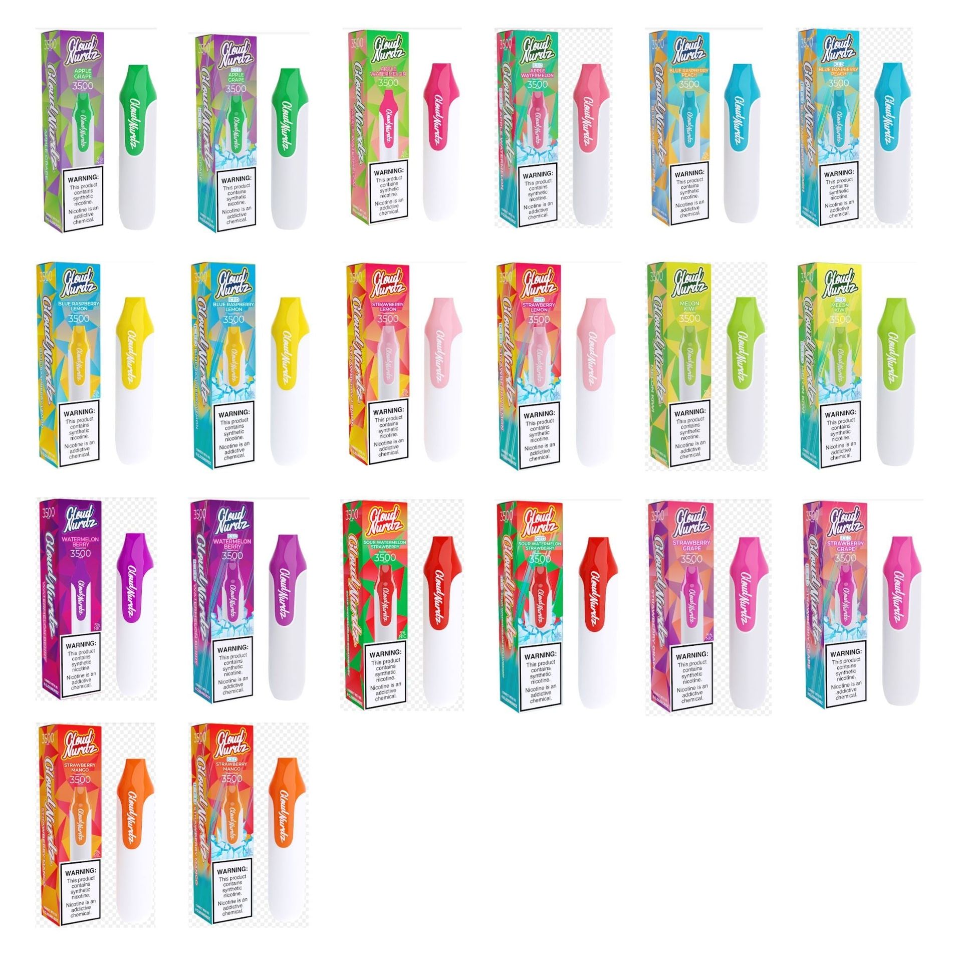 Cloud Nurdz Disposable Series | 10ml | 3500 Puffs thumbnail