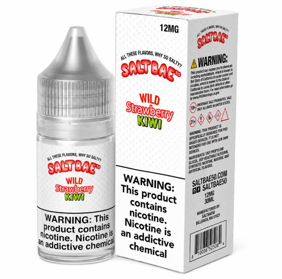 Strawberry Kiwi Salt Bae 50 Salts 30mL thumbnail
