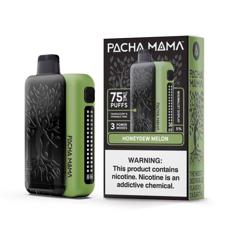 Pachamama 75k Disposable Honeydew Melon with packaging