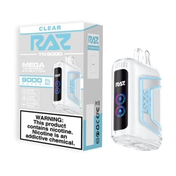 is raz vape being discontinued Raz Clear Sapphire Flavor Review RAZ DC25000 Disposable Vape | Flavors by  Geek Buy Clear Sapphire Pod Juice X Oxbar X Svopp 30K Disposable Vape Pod main image 1