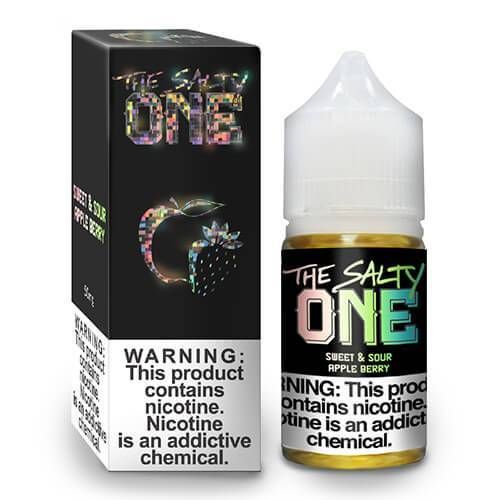 Sweet & Sour Apple Berry by THE SALTY ONE E-Liquid 30ml thumbnail