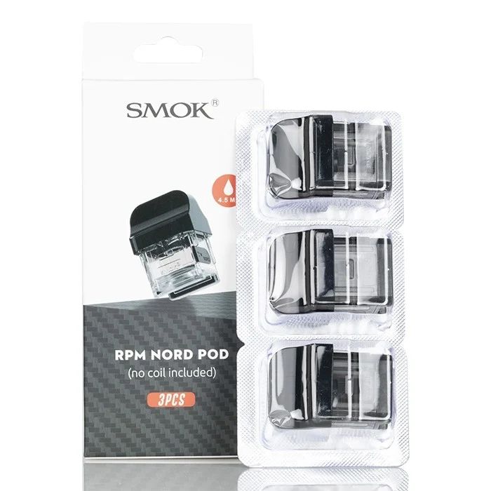 SMOK RPM Replacement Pods Nord Pod with packaging