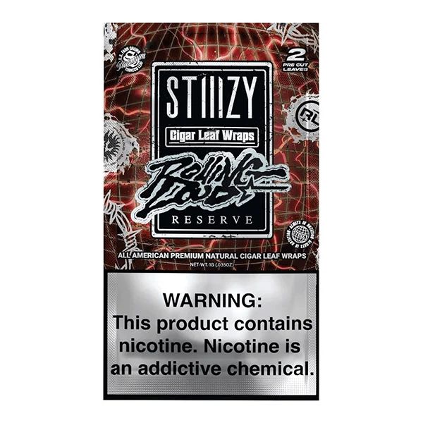 STIIIZY Premium Wraps rolling loud reserve packaging