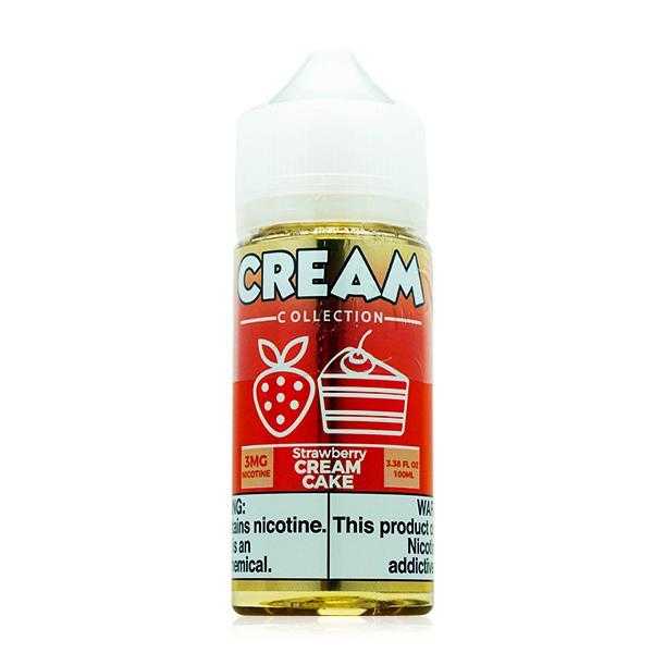 can you drink vape juice BLVK Unicorn Strawberry Cream Nicotine Salt E-juice 30ml main image 1